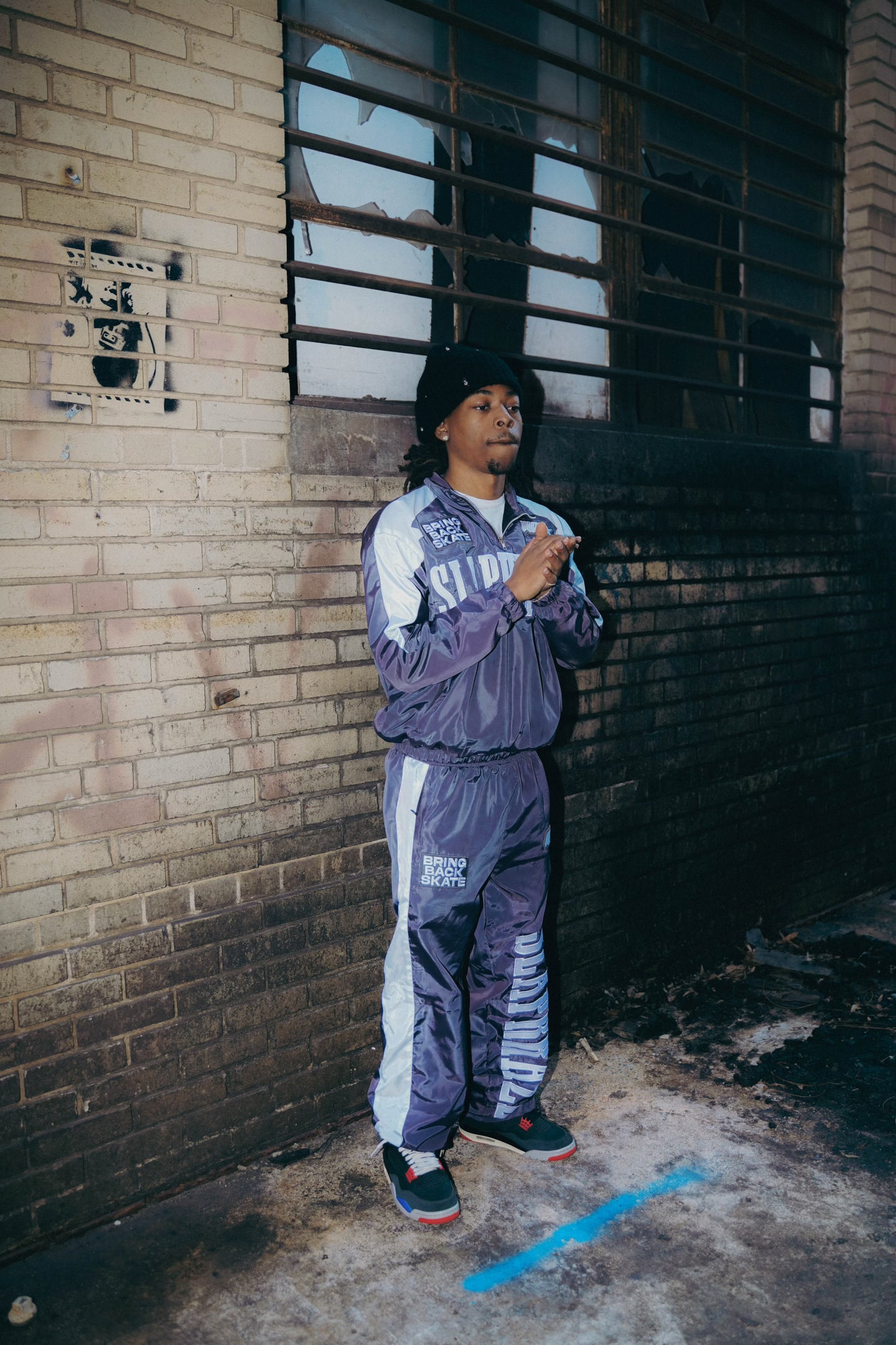 Grey And White Patchwork Bottom