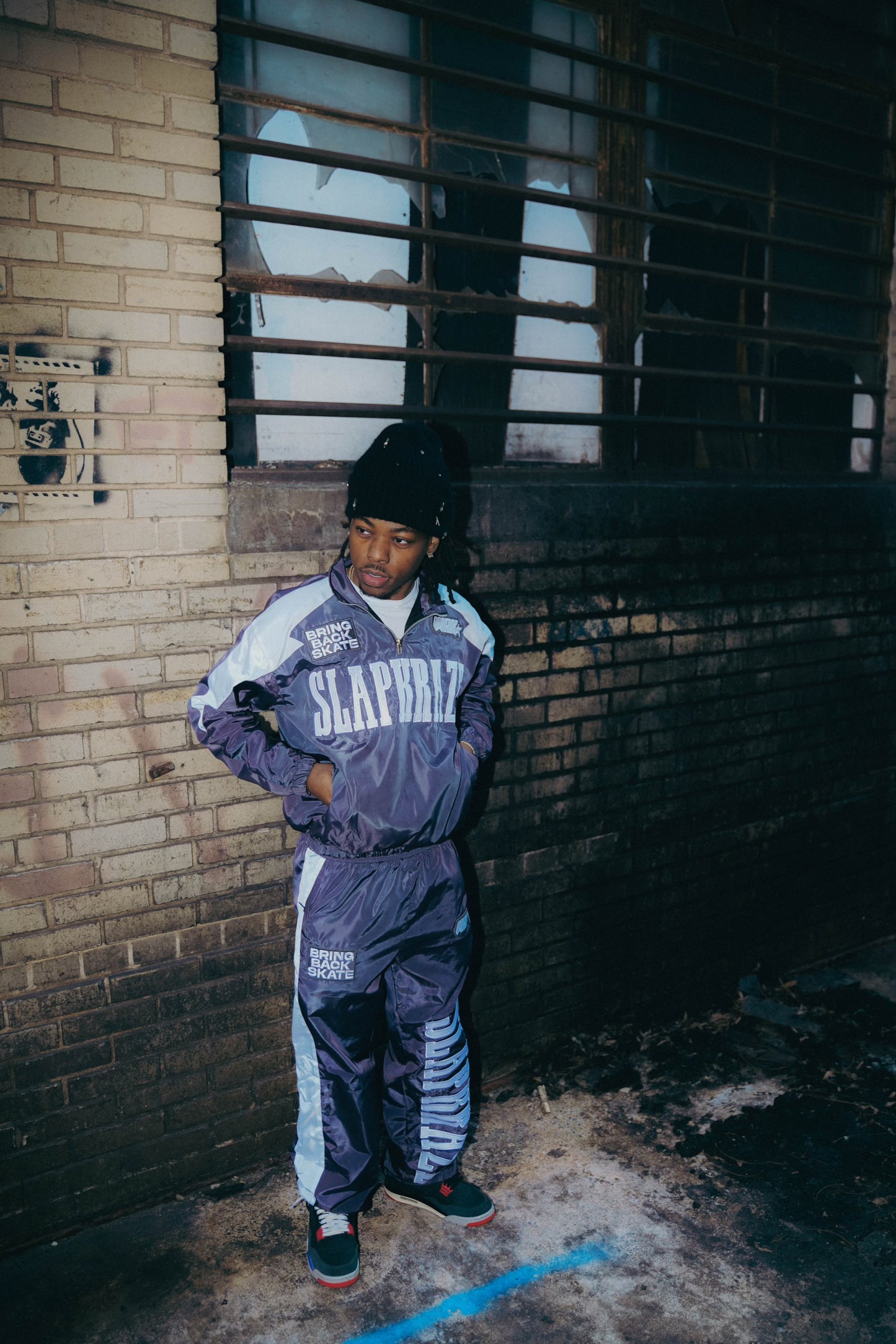 Grey And White Patchwork Bottom