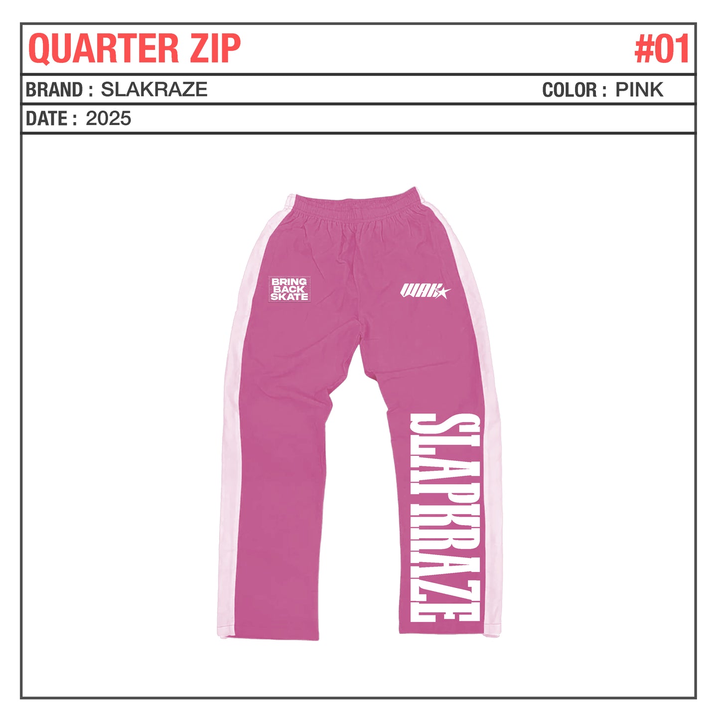 Pink And White Patchwork Bottom