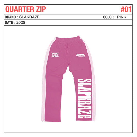 Pink And White Patchwork Bottom