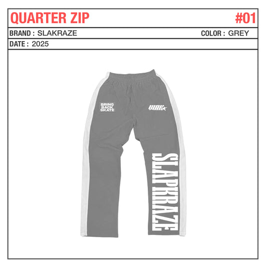 Grey And White Patchwork Bottom