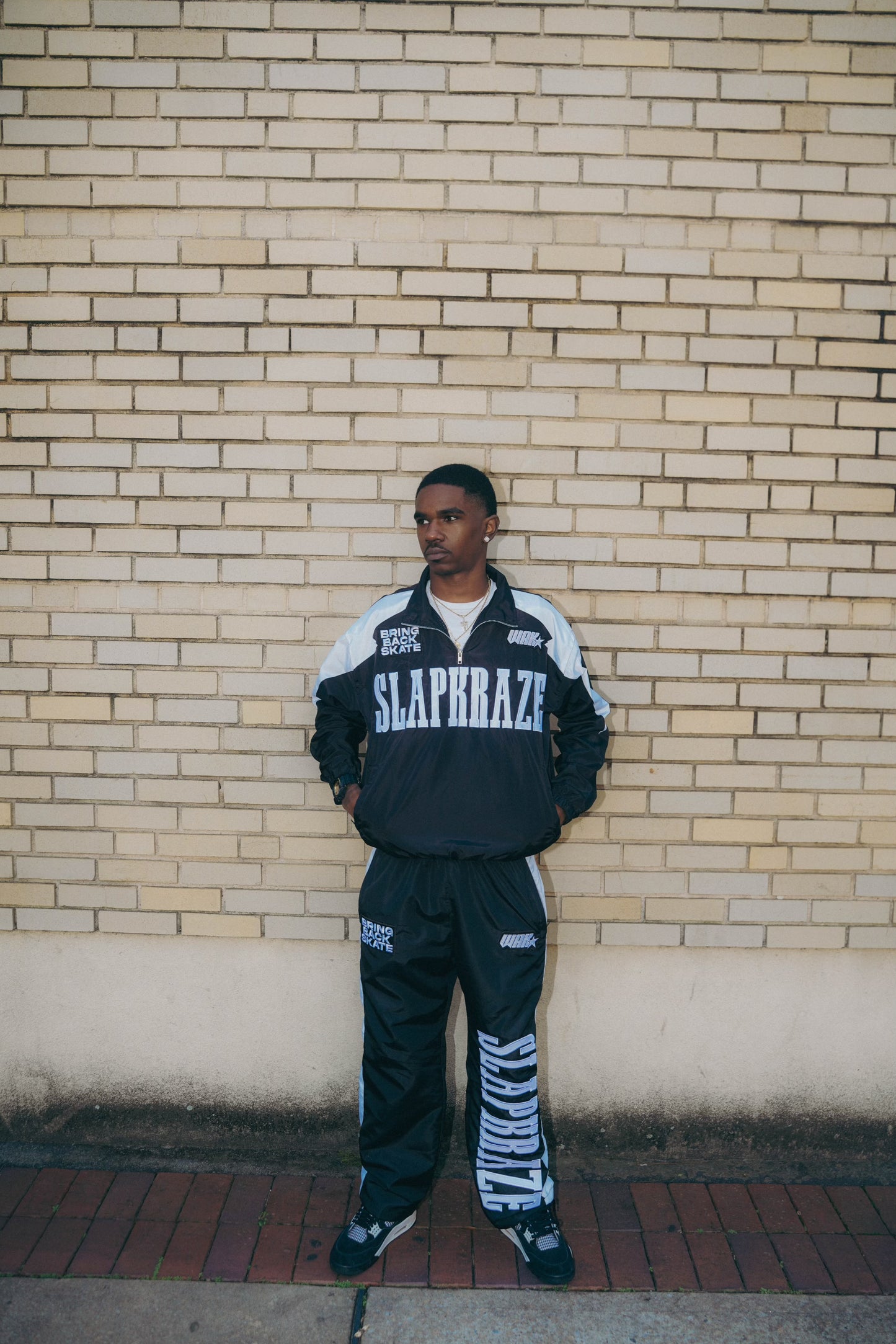 Black And White Patchwork Bottom